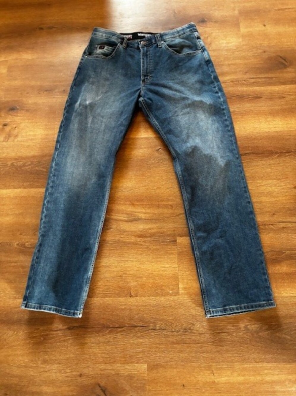 2 Pairs Wrangler 20x 01 Men's Relaxed Fit Jeans - Blue - Picture 9 of 11